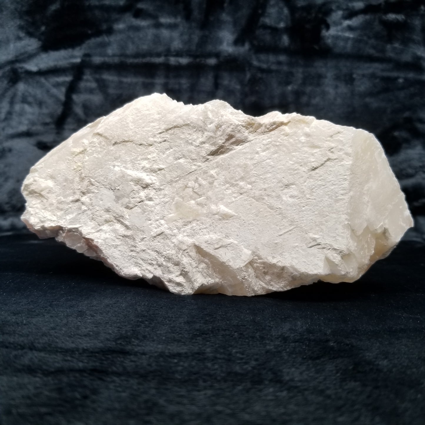 #11375 Honey Calcite block with natural angle