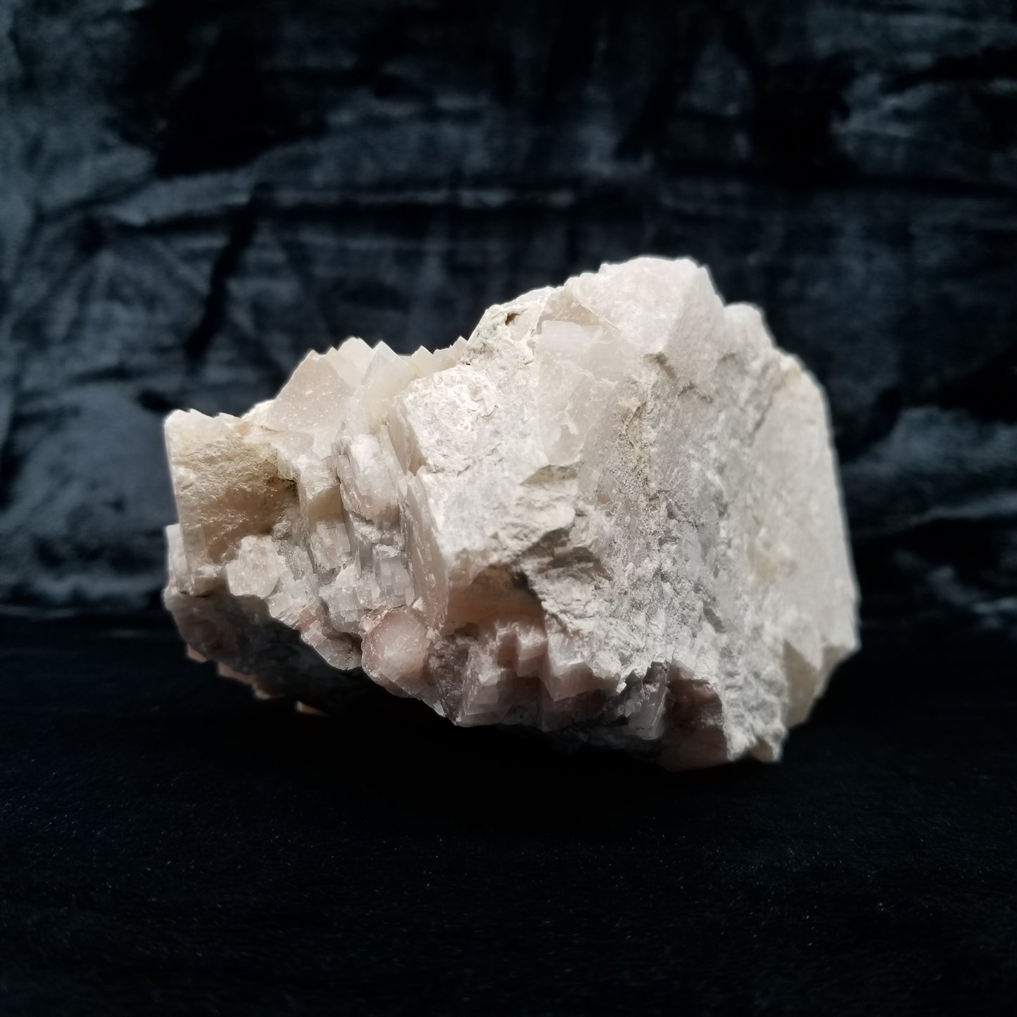 #11375 Honey Calcite block with natural angle