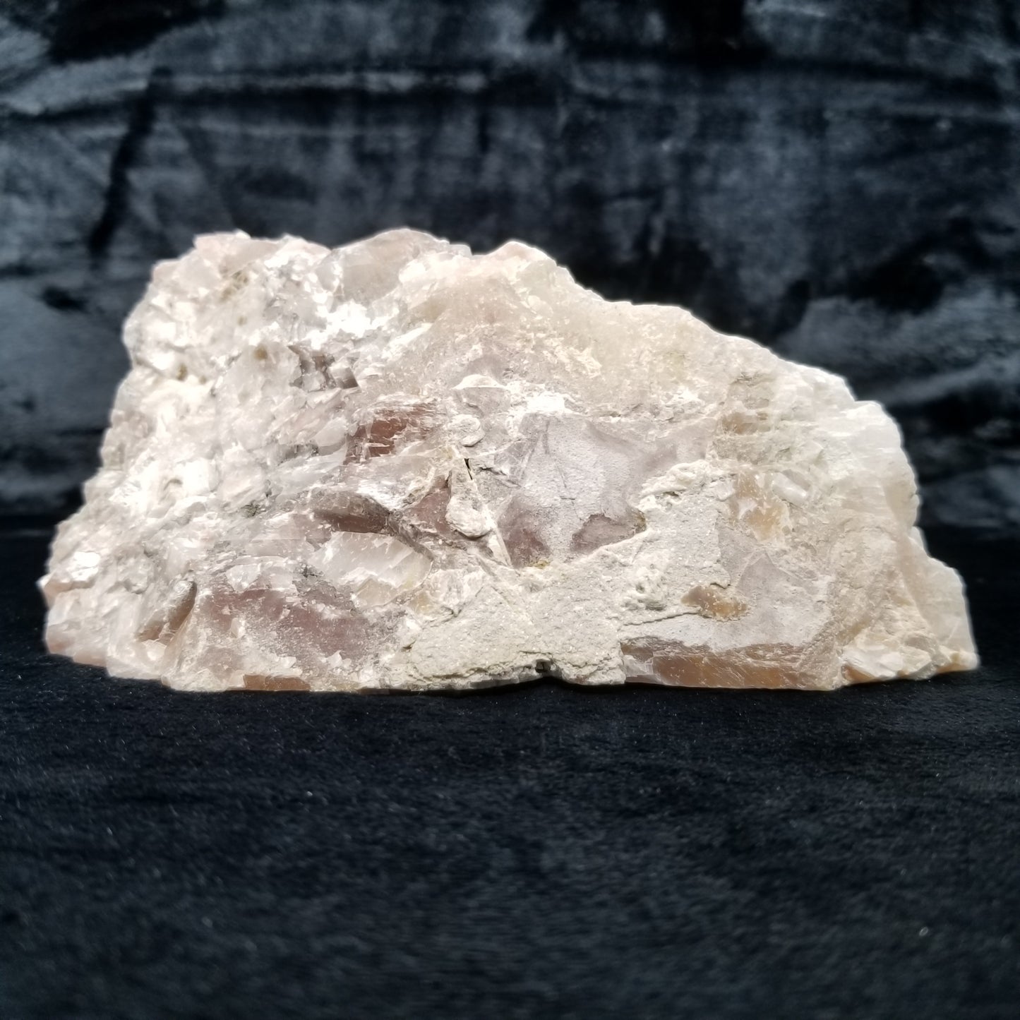 #11375 Honey Calcite block with natural angle