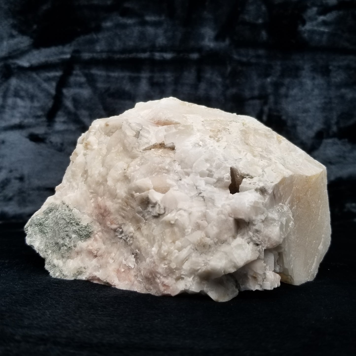 #11379 Honey Calcite block formation on matrix