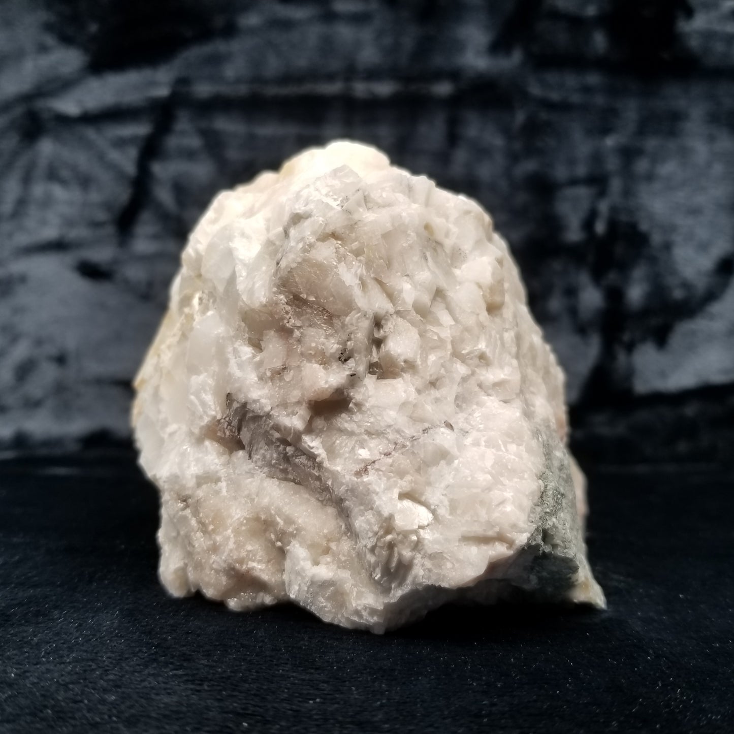 #11379 Honey Calcite block formation on matrix