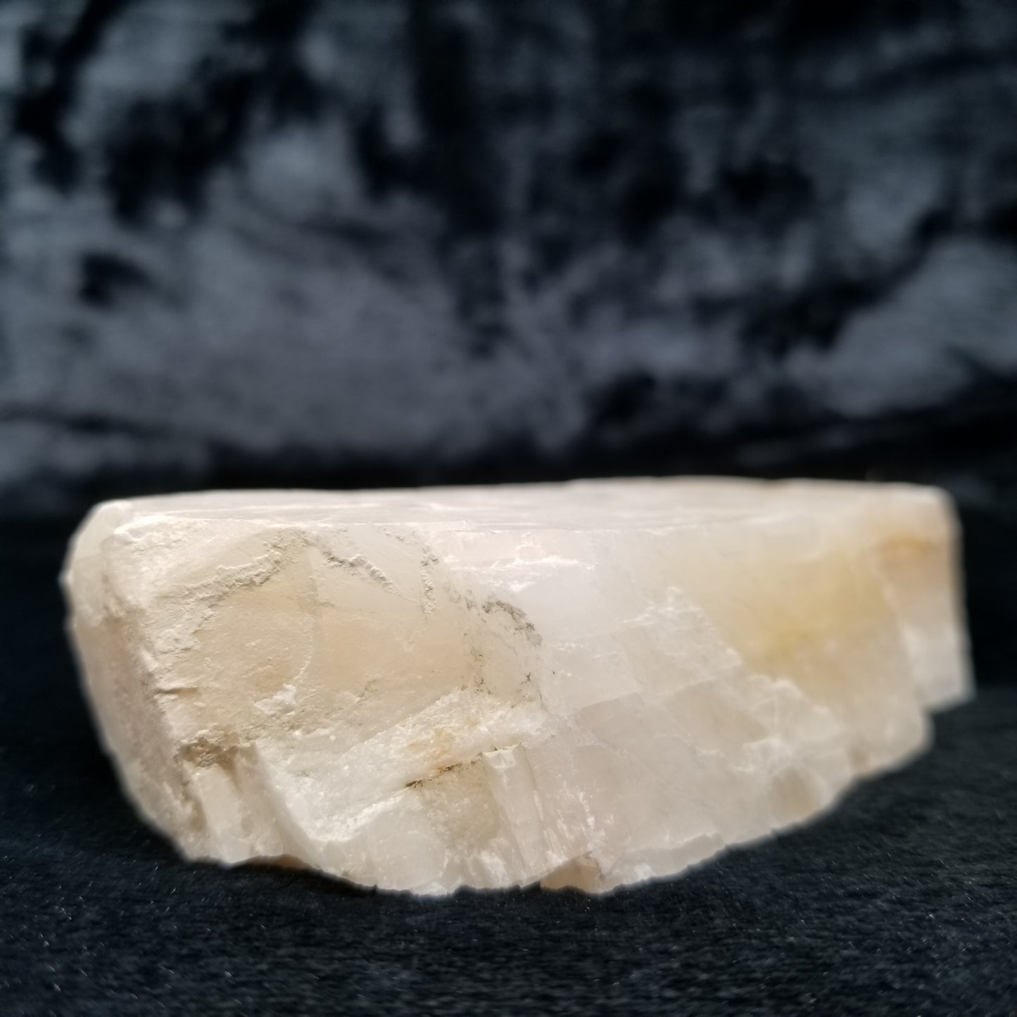 #11400 Dolomite on honey Calcite block