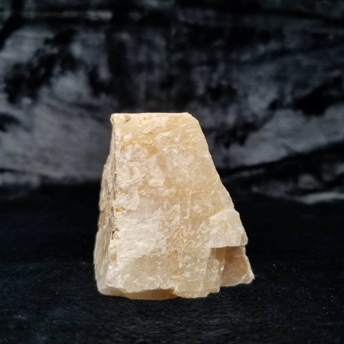 #11403 Dolomite on honey Calcite block