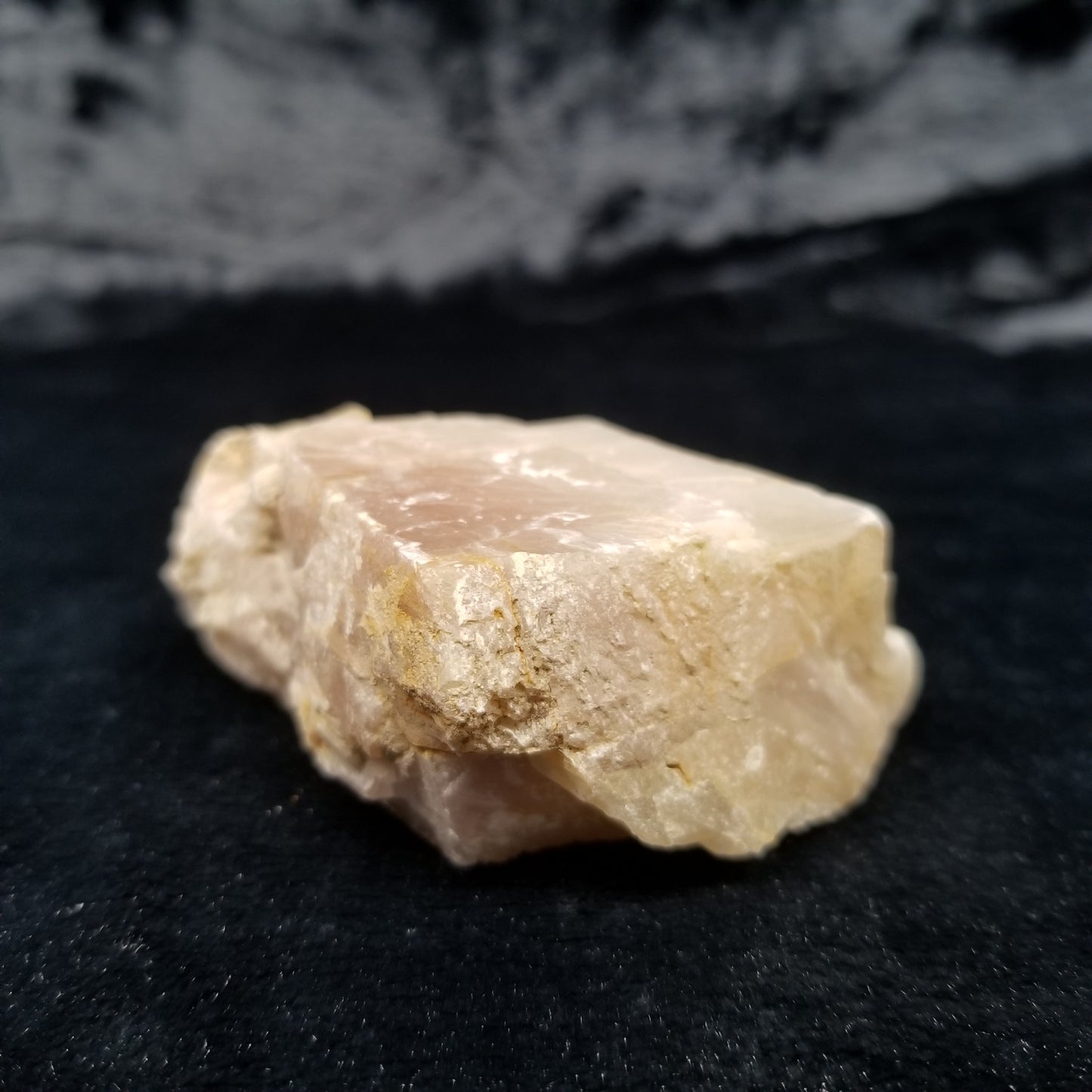 #11405 Dolomite on honey Calcite block