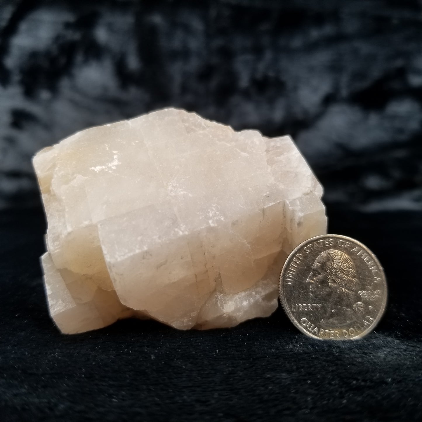 #11409 Dolomite on Calcite block
