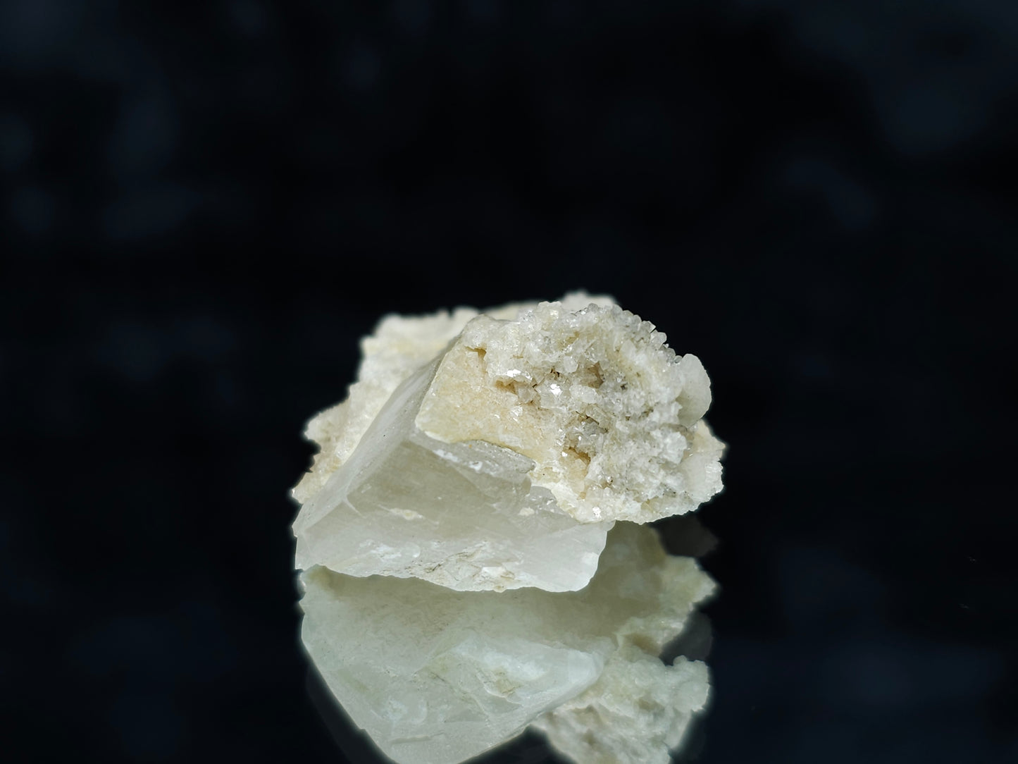 #88010 Dogtooth Spar Calcite on pseudomorph after needle Calcite on matrix