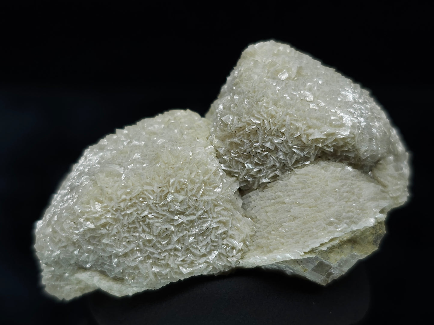 #88021 Cream-white Calcite pseudomorph after triple Combined form Calcite