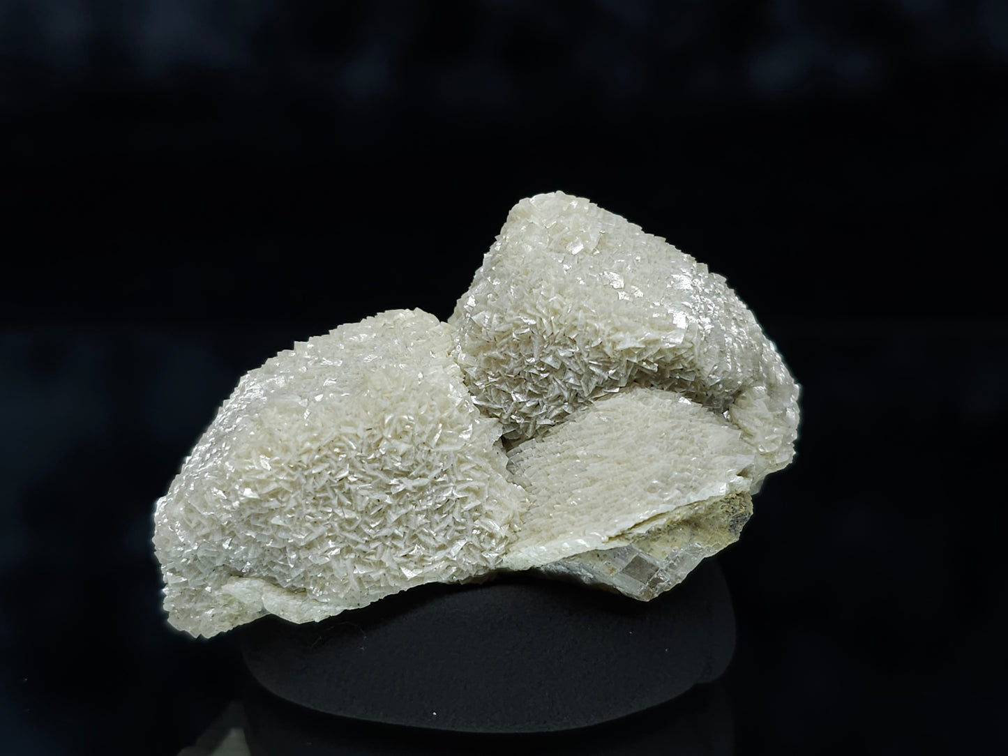 #88021 Cream-white Calcite pseudomorph after triple Combined form Calcite