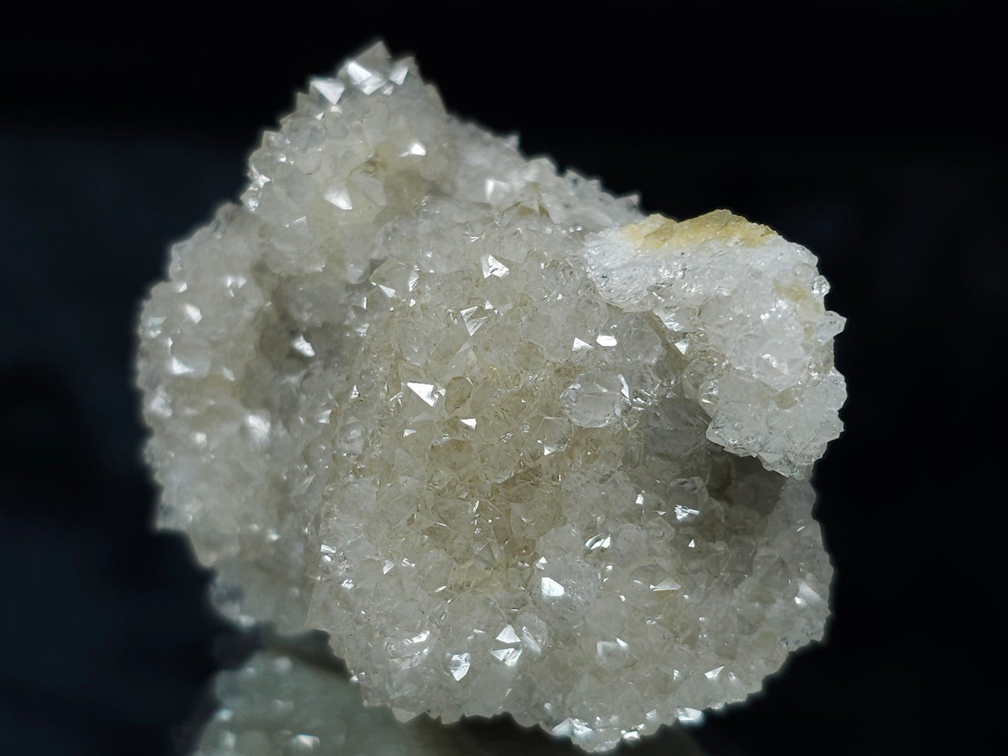 #10066 Spirit Gwindel Quartz on Calcite pseudomorph after Calcite matrix