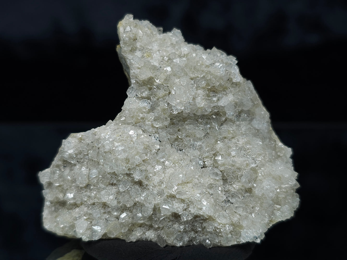 #88075 Spirit Gwindel Quartz on Calcite pseudomorph after Calcite on matrix
