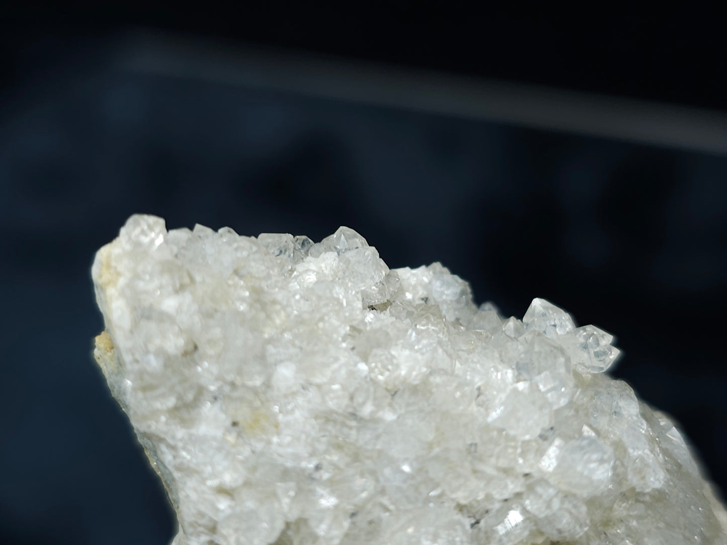 #88075 Spirit Gwindel Quartz on Calcite pseudomorph after Calcite on matrix