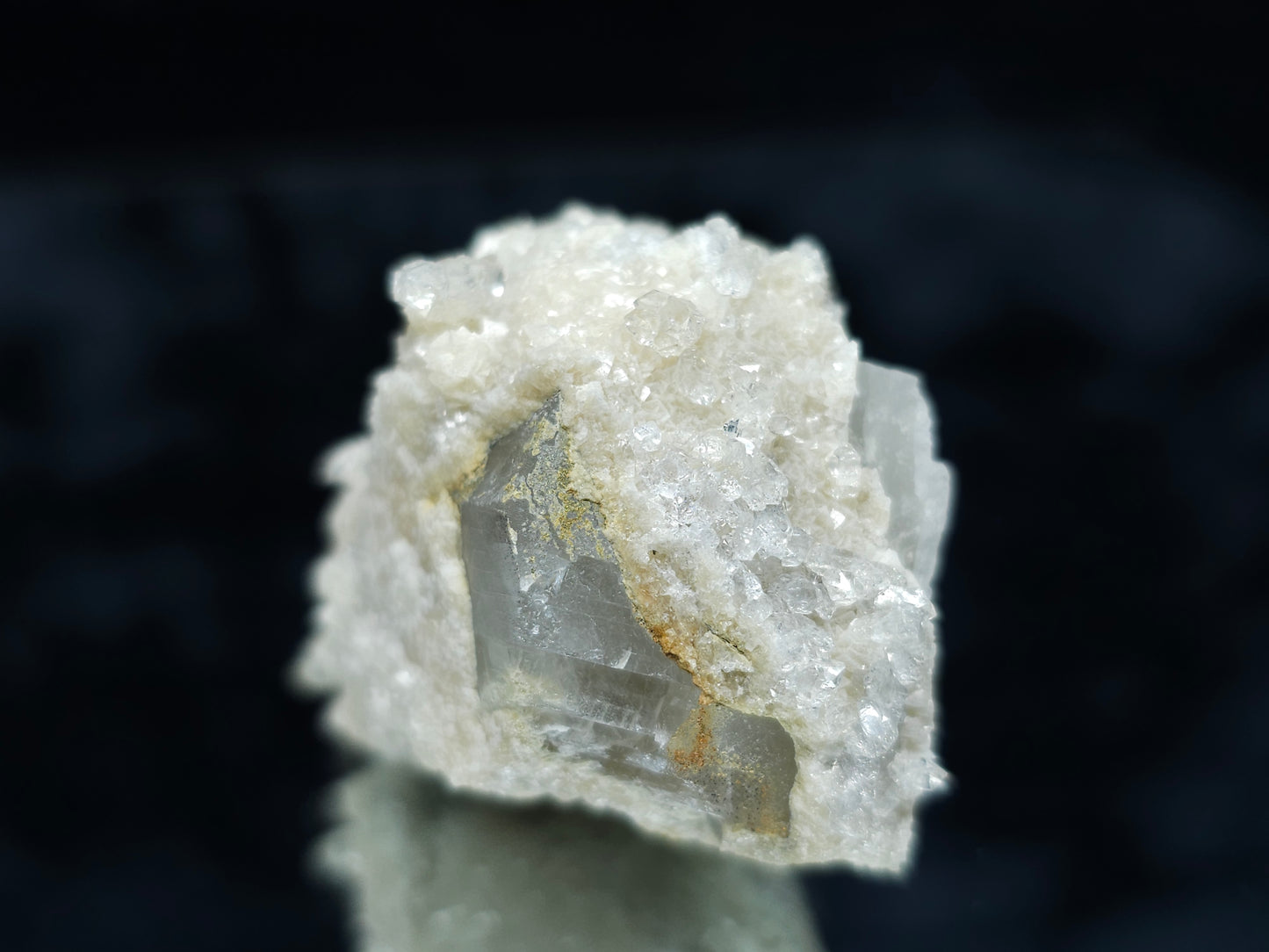 #88076-B Spirit Gwindel Quartz on Calcite pseudomorph after Calcite