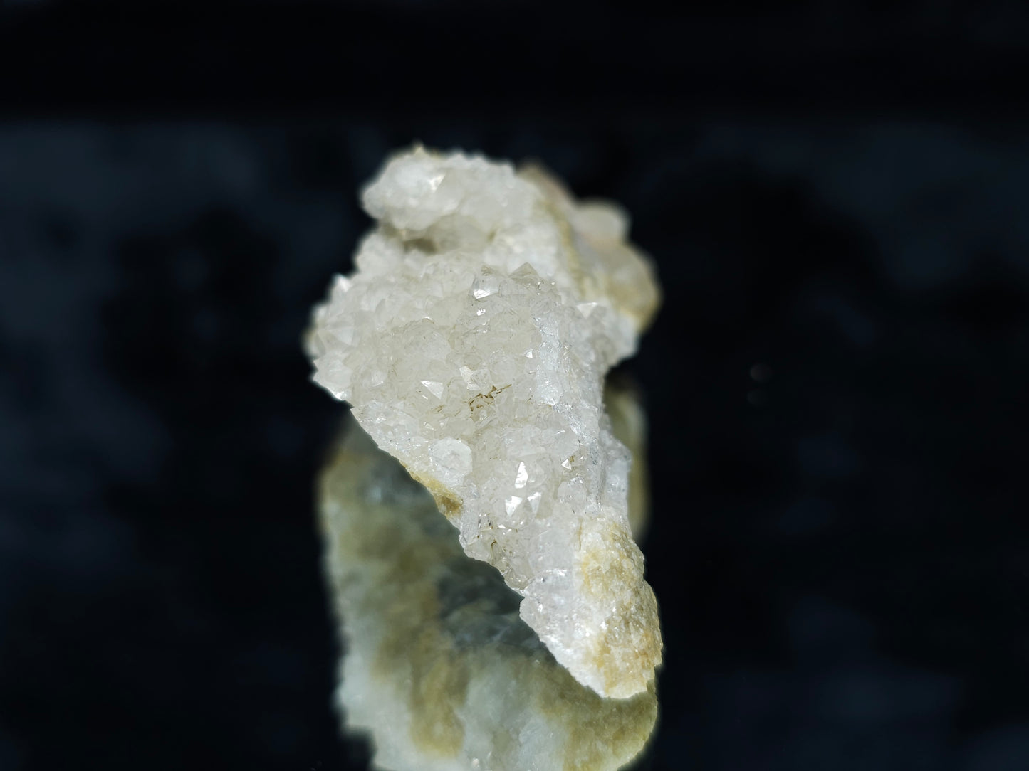 #88094 Spirit Gwindel Quartz on Calcite pseudomorph after Calcite matrix