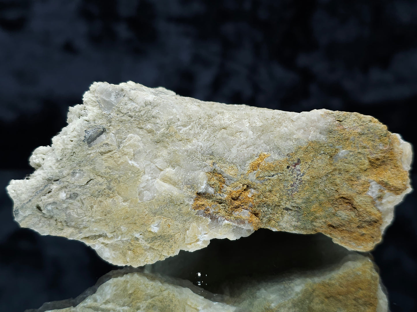 #88100 Spirit Gwindel smoky Quartz and Hematite on Calcite pseudomorph after Calcite on matrix