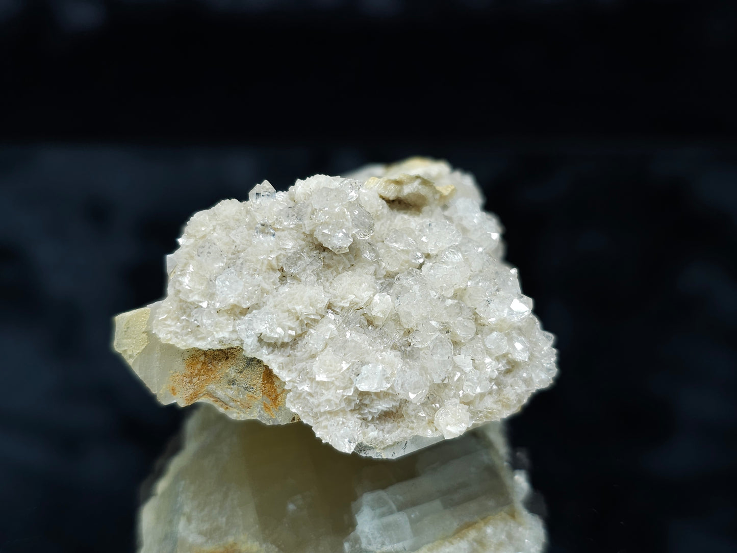 #88102 Spirit Gwindel Quartz on Calcite pseudomorph after Calcite matrix