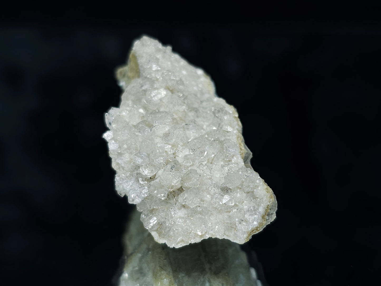 #88103 Spirit Gwindel Quartz on Calcite pseudomorph after Calcite matrix