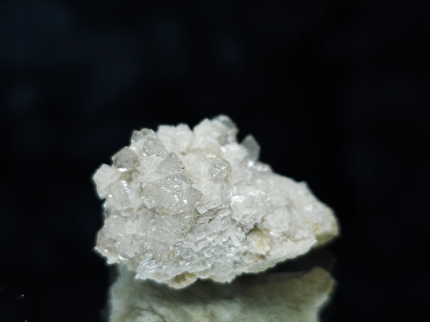 #88105 Spirit Gwindel Quartz on Calcite pseudomorph after Calcite matrix