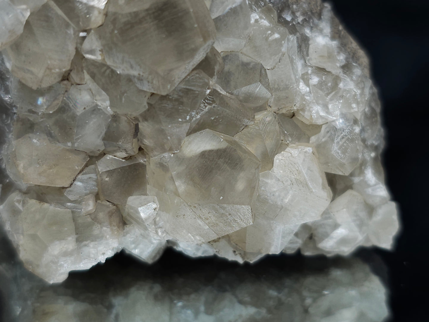 #33975 double phantom Nailhead Spar Calcite cluster and Chalcopyrite ore and awesome Trilobite fossil