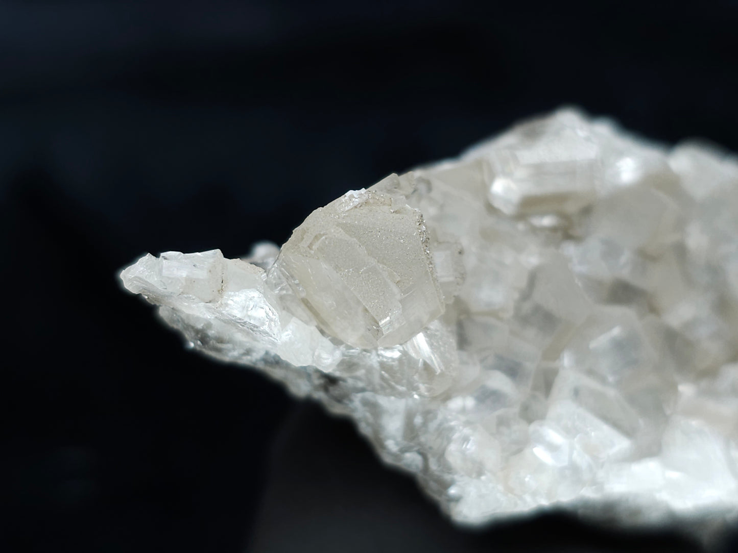 #33991  Double phantom Nailhead Spar Calcite cluster with Chalcopyrite ore and multiple small fossils in the matrix