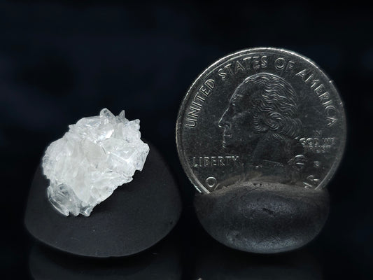 #33537 Super clear Nailhead Spar Calcite tiny cluster