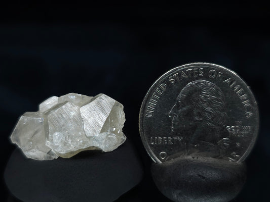 #33553 Super clear Nailhead Spar Calcite tiny cluster