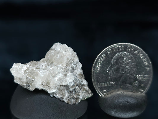 #33574 Super clear Nailhead Spar Calcite tiny cluster