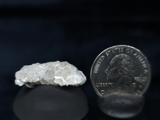 #33587 Super clear Nailhead Spar Calcite tiny cluster