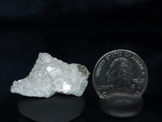 #33590 Super clear Nailhead Spar Calcite tiny cluster