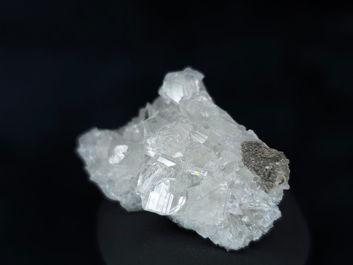 #33590 Super clear Nailhead Spar Calcite tiny cluster