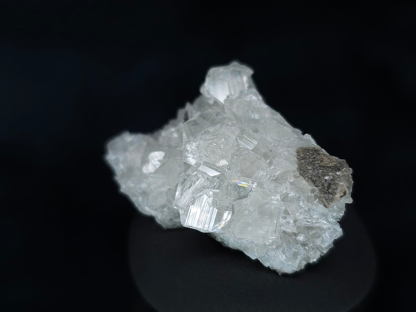 #33590 Super clear Nailhead Spar Calcite tiny cluster