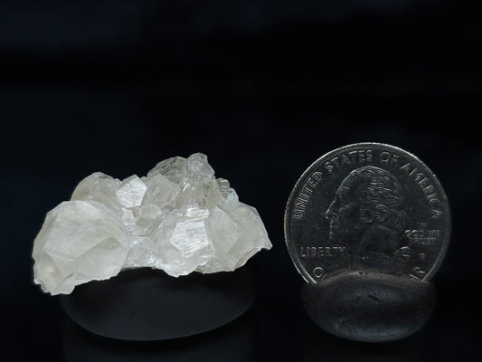 #33600 Super clear Nailhead Spar Calcite tiny cluster