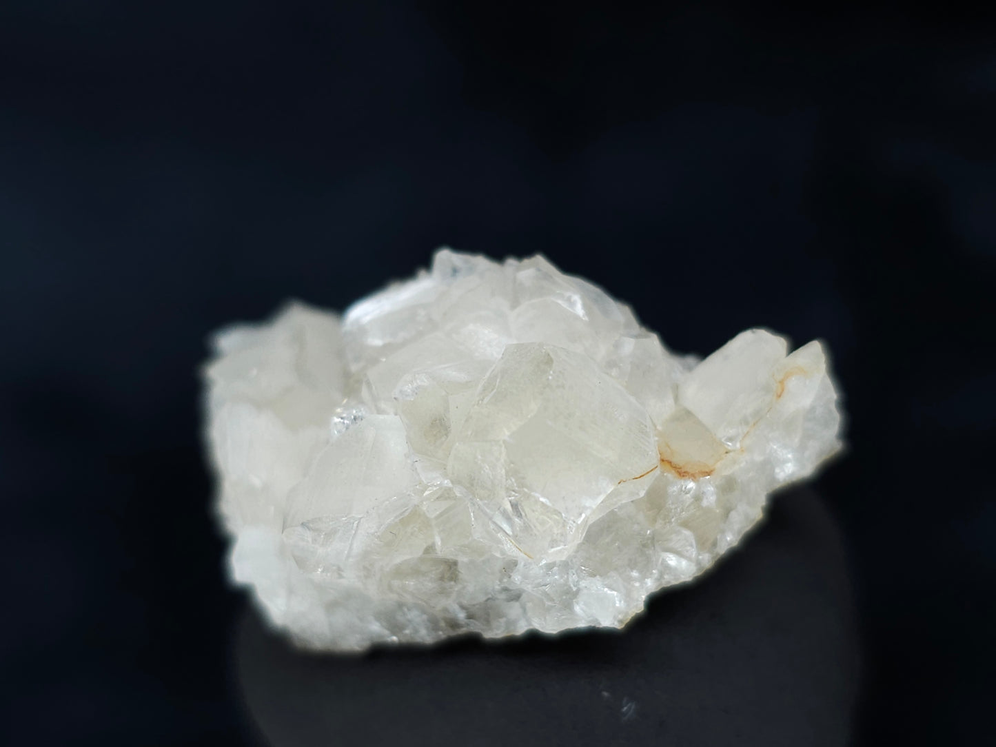 #33601 Super clear Nailhead Spar Calcite tiny cluster