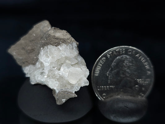 #33616 Super clear Nailhead Spar Calcite tiny cluster