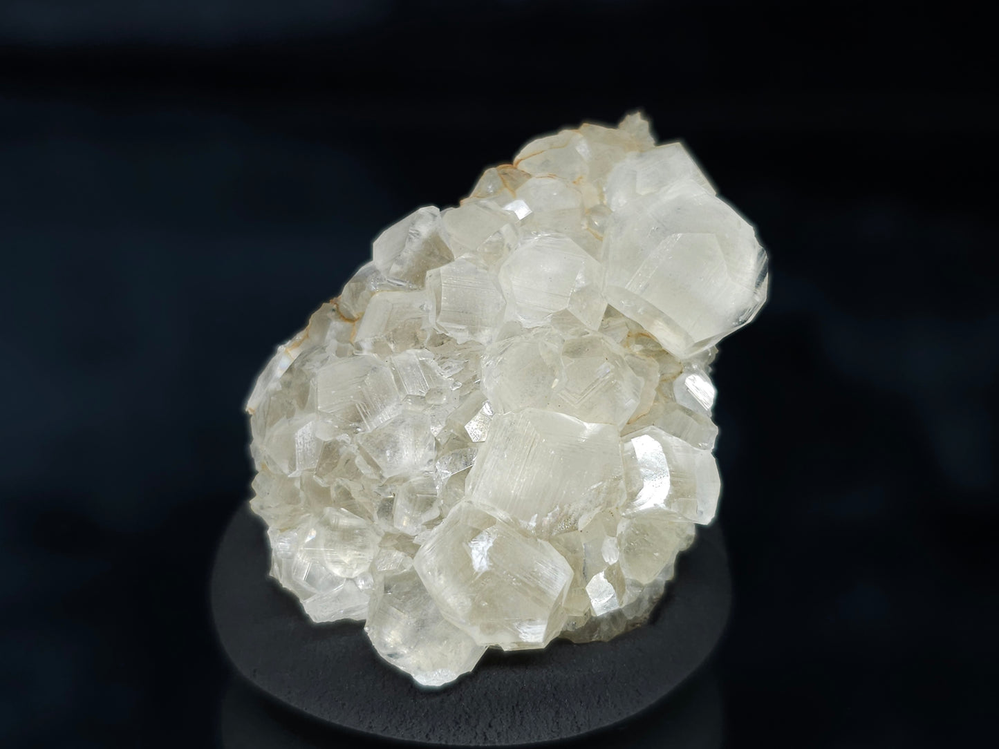 #33621 Super clear Nailhead Spar Calcite tiny cluster