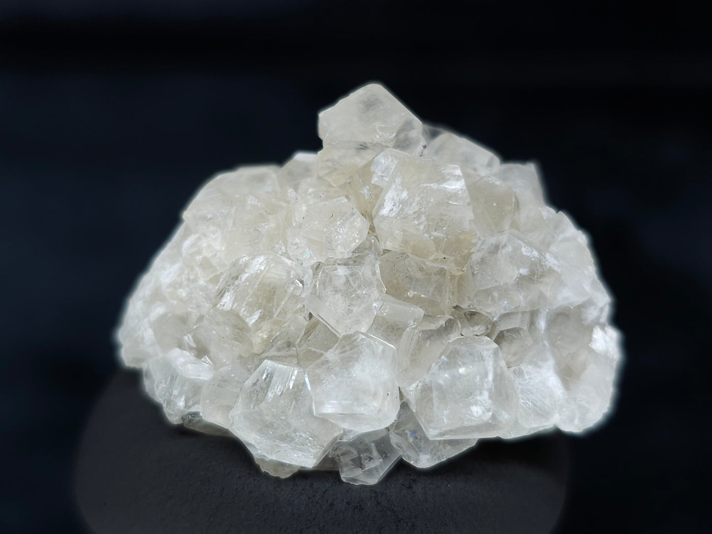 #33634 Super clear Nailhead Spar Calcite tiny cluster