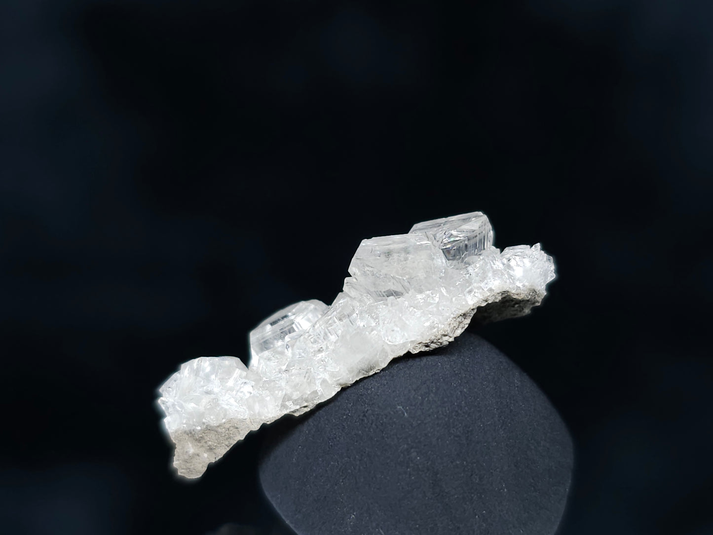 #36637 Super clear Nailhead Spar Calcite on matrix