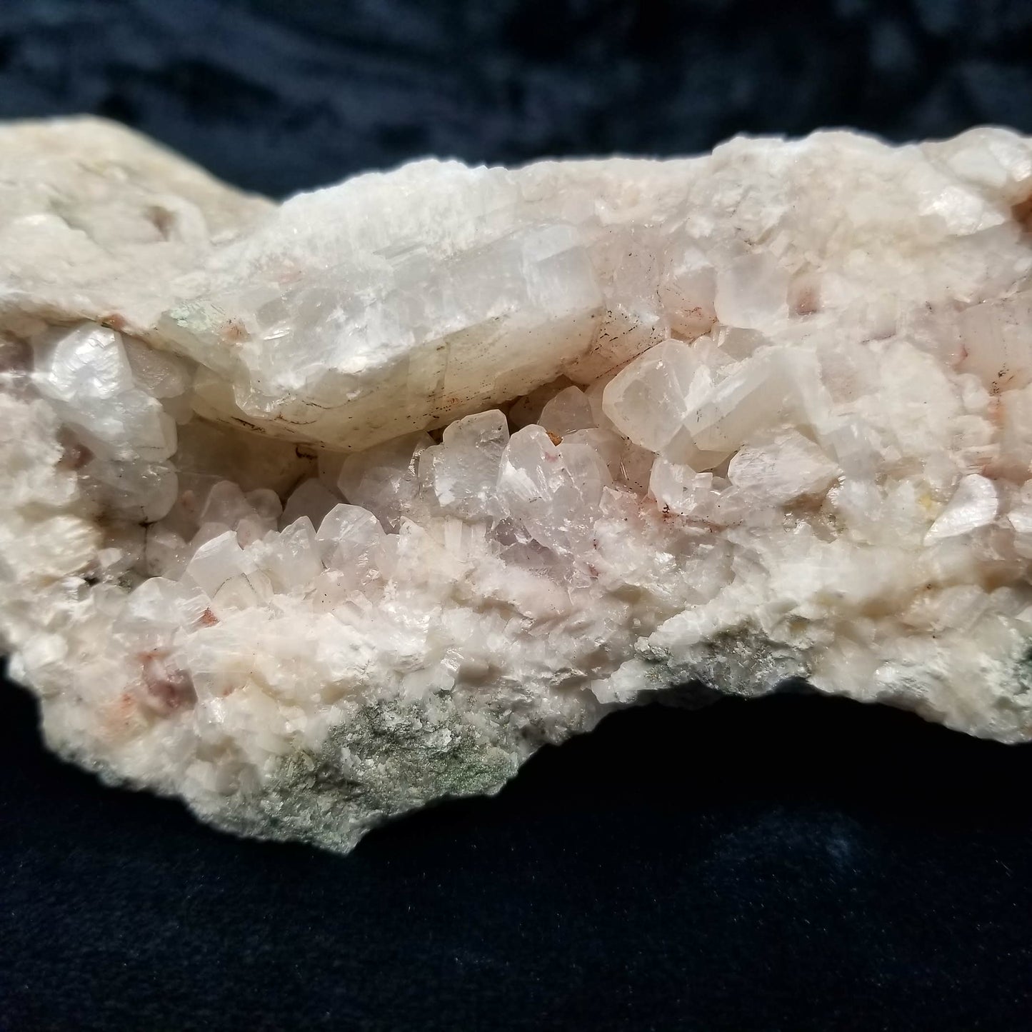 #11116 Clear Combiend form Calcite with Hematite inclusions