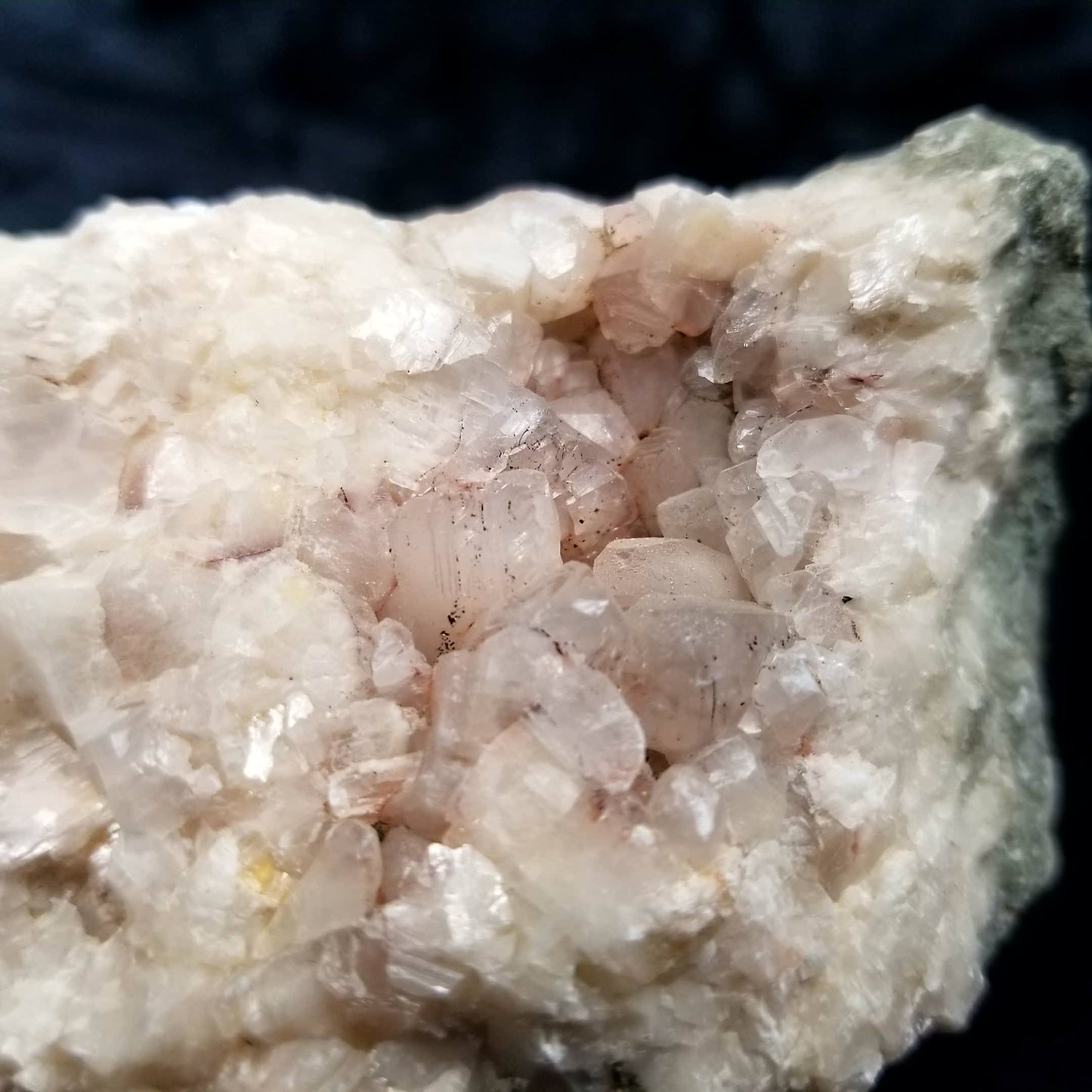 #11116 Clear Combiend form Calcite with Hematite inclusions