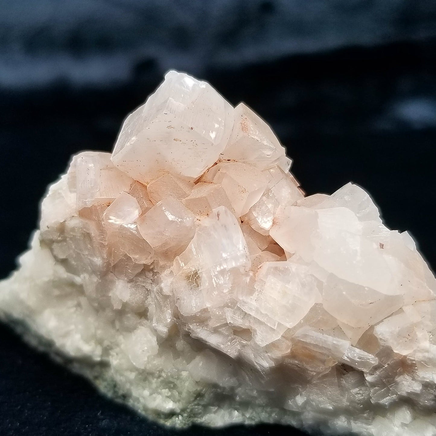 #11135 Clear Combined form Calcite with Hematite inclusions