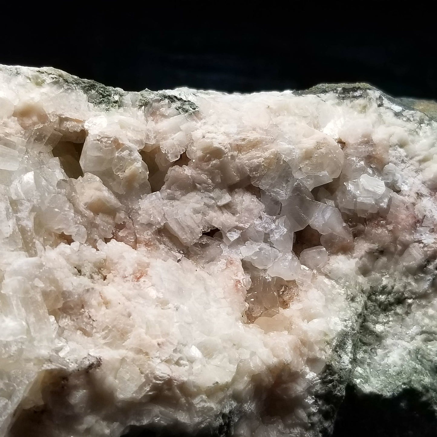 #11106 Clear Combined form Calcite with Hematite inclusions