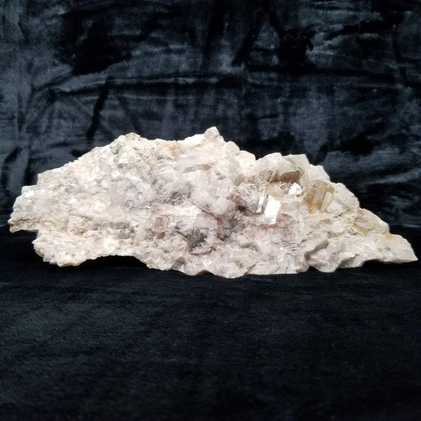 #11272 White Dolomite on phantom Combined form Calcite with millions of years