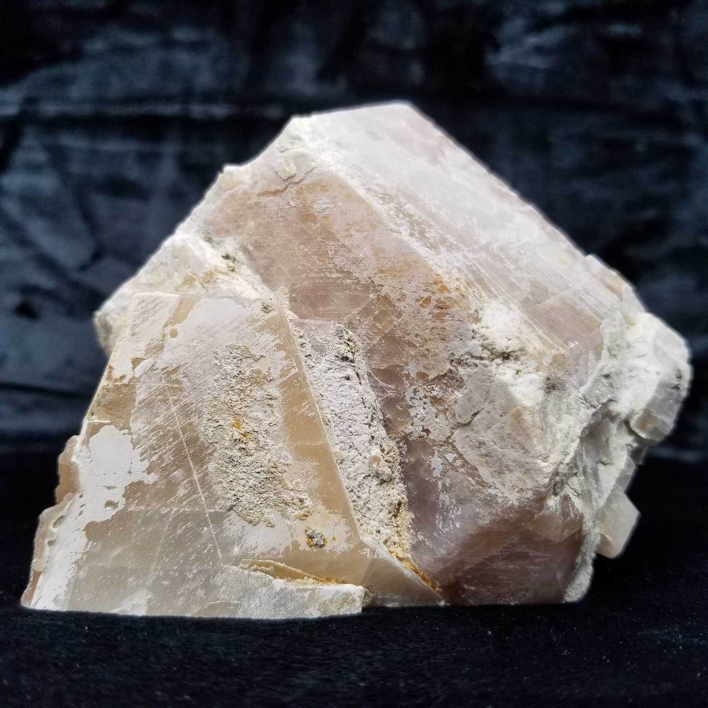 #11279 Calcite pseudomorph after honey Calcite Block