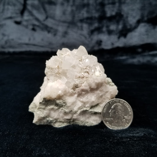 #11292 Dolomite on clear Combined form Calcite with on matrix