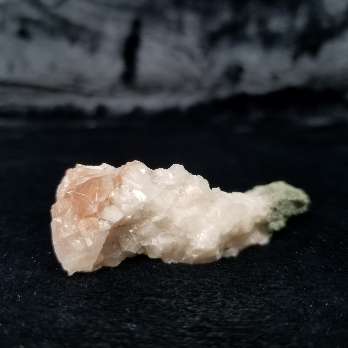#11301 Combined form Calcite with Hematite inclusions on matrix