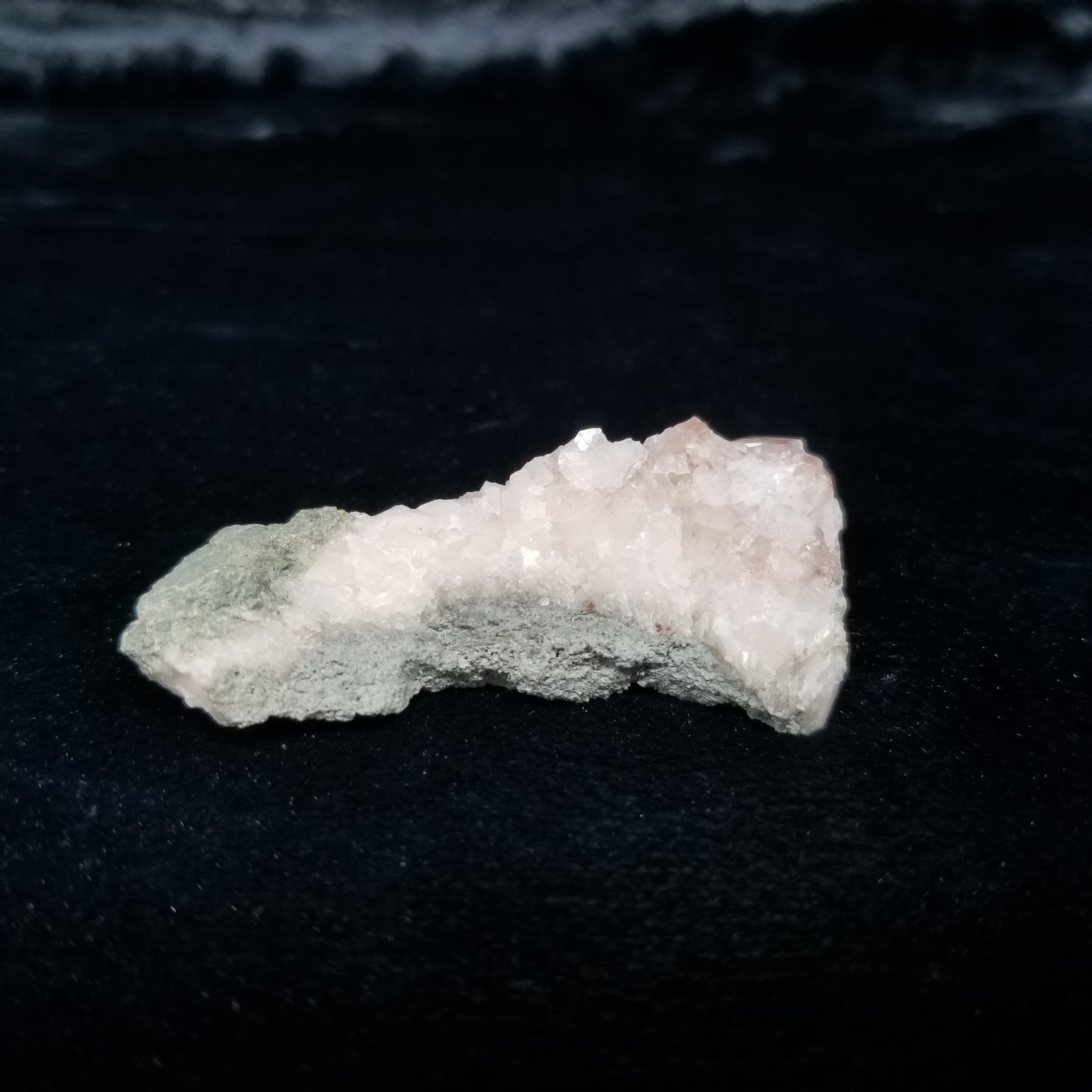 #11301 Combined form Calcite with Hematite inclusions on matrix