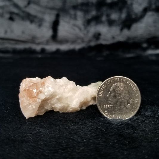 #11301 Combined form Calcite with Hematite inclusions on matrix