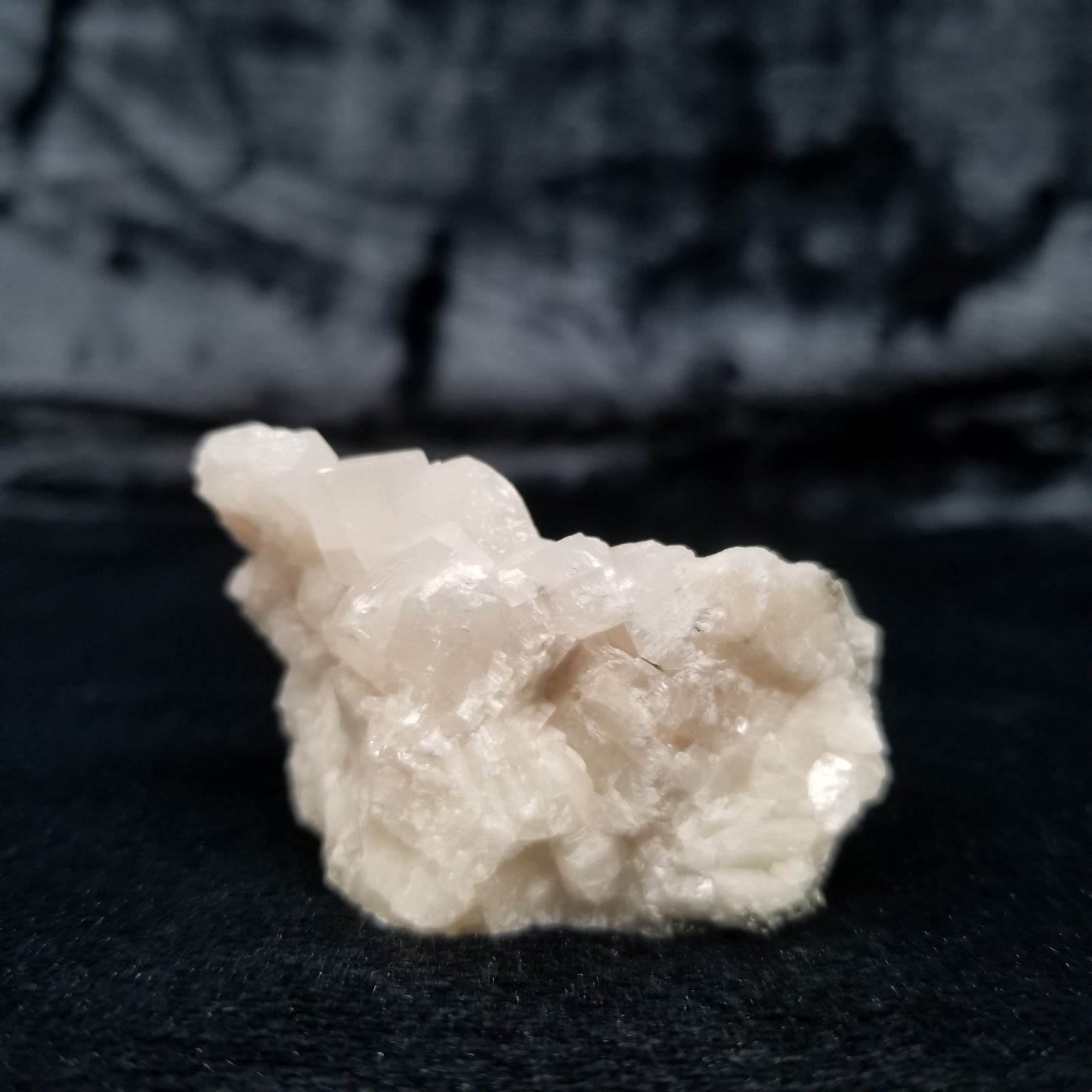 #11314 White Combined form Calcite on matrix