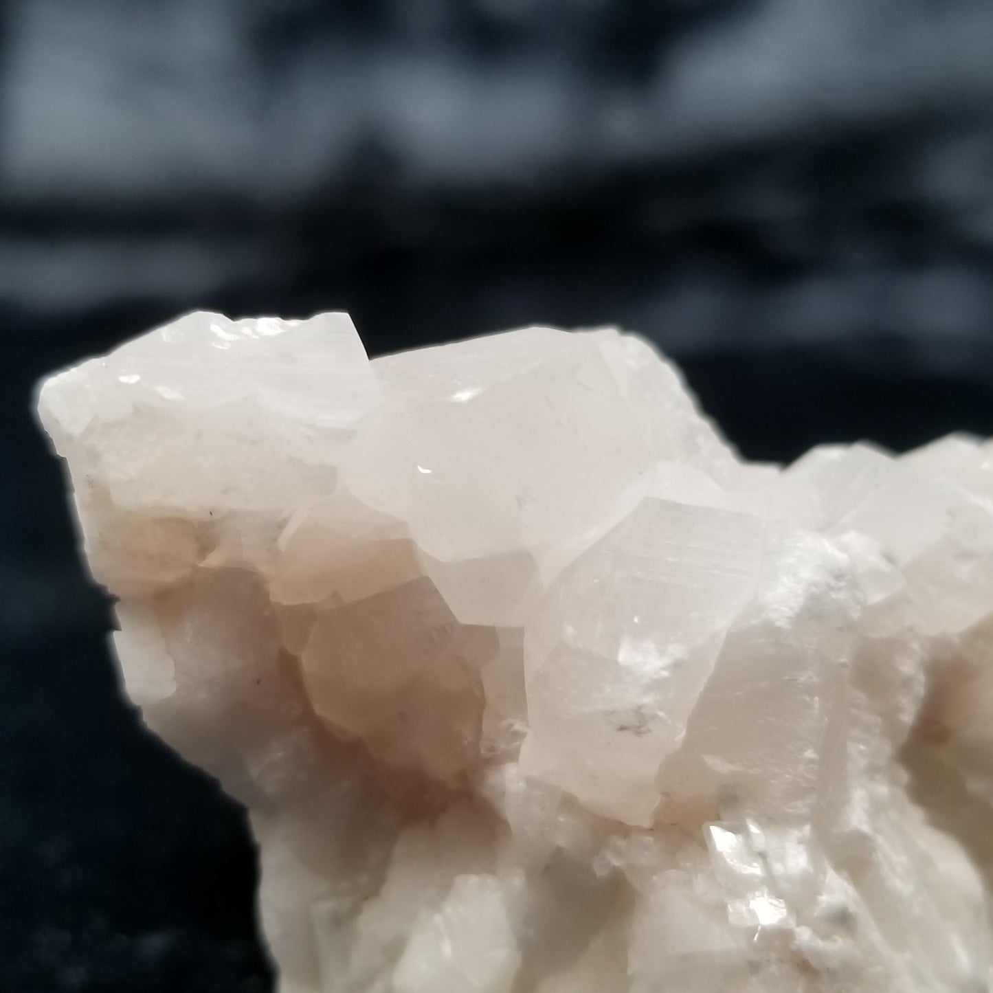 #11314 White Combined form Calcite on matrix