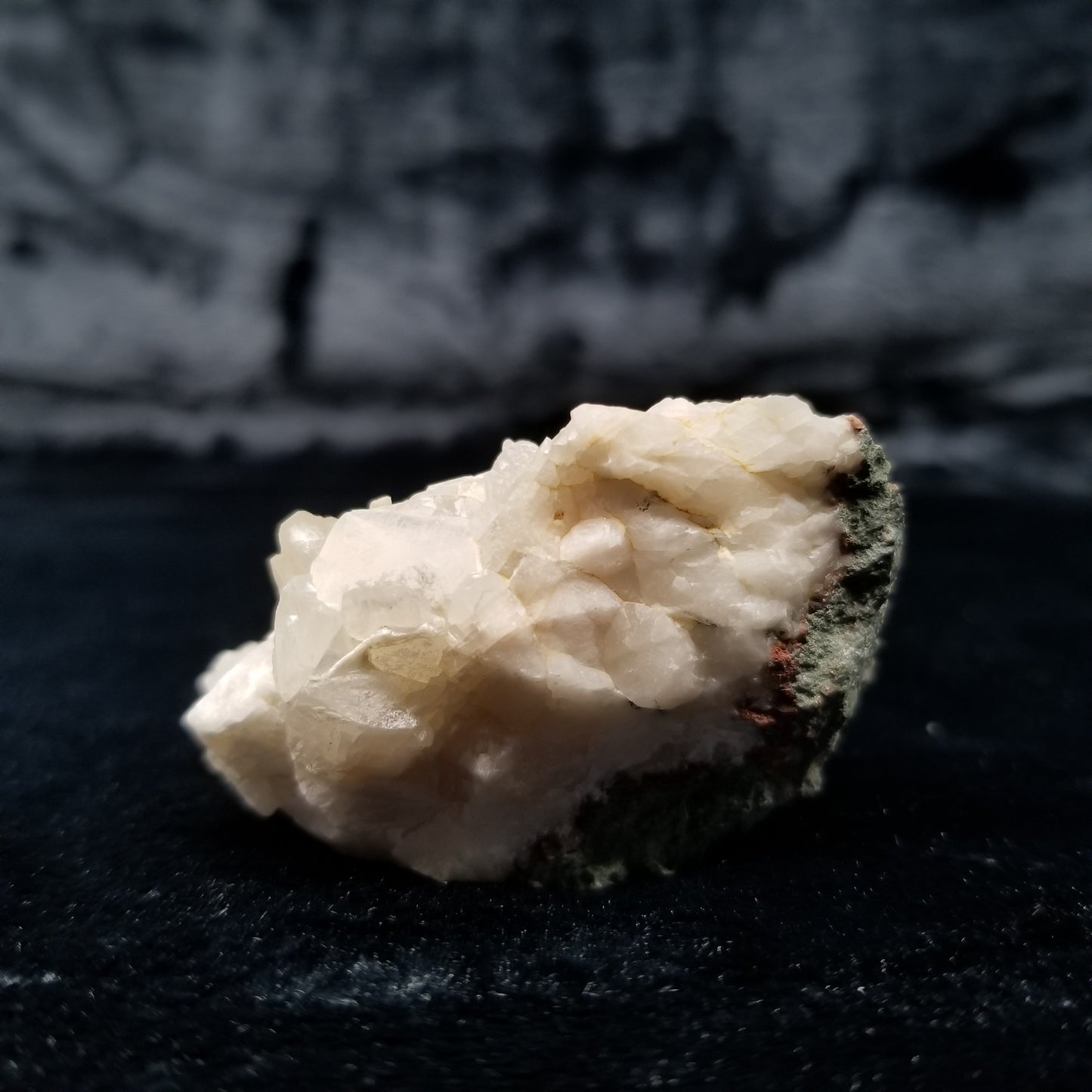 #11317 Clear Combined form Calcite on matrix