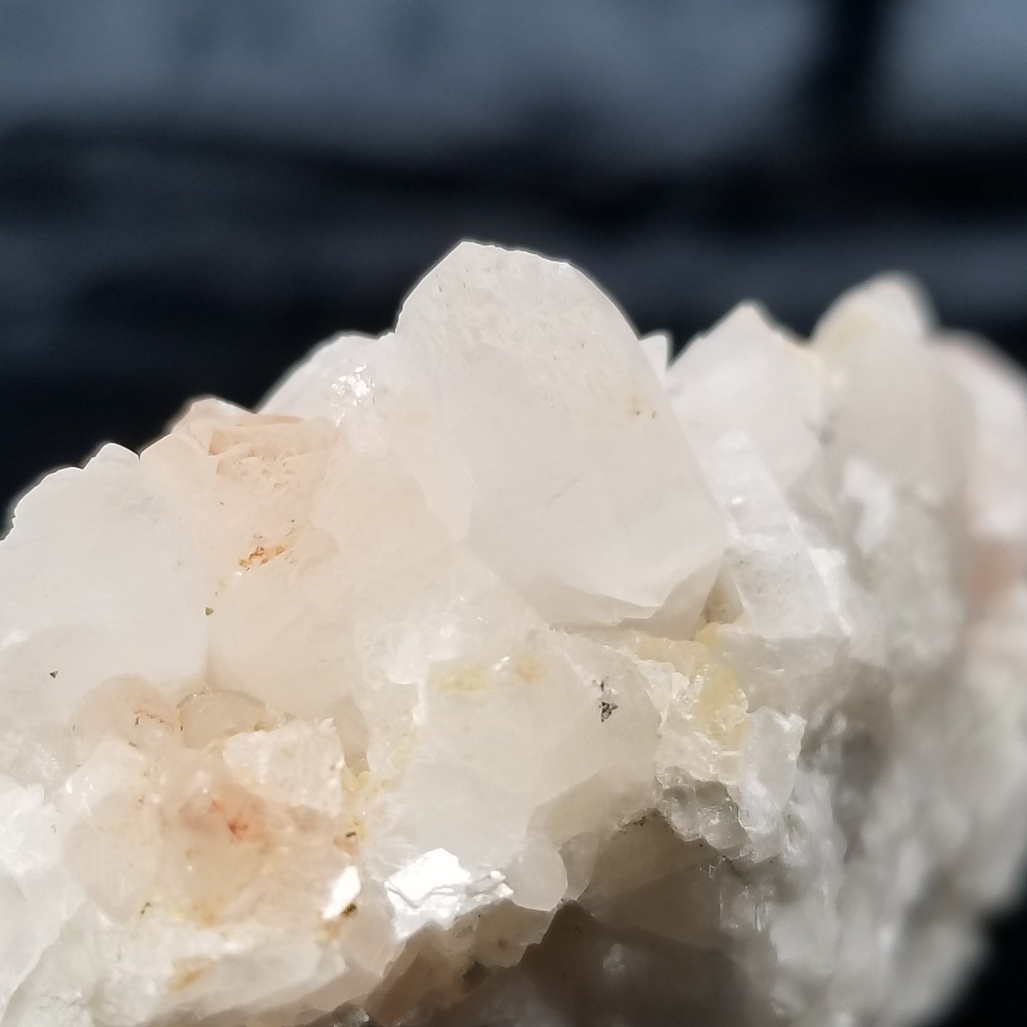 #11336 Clear and white Combined form Calcite on matrix